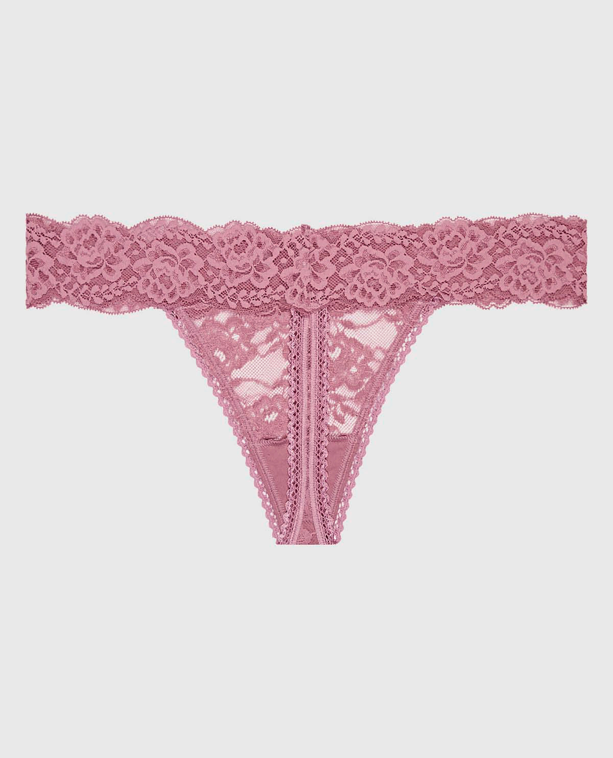 Lace Thong Panty