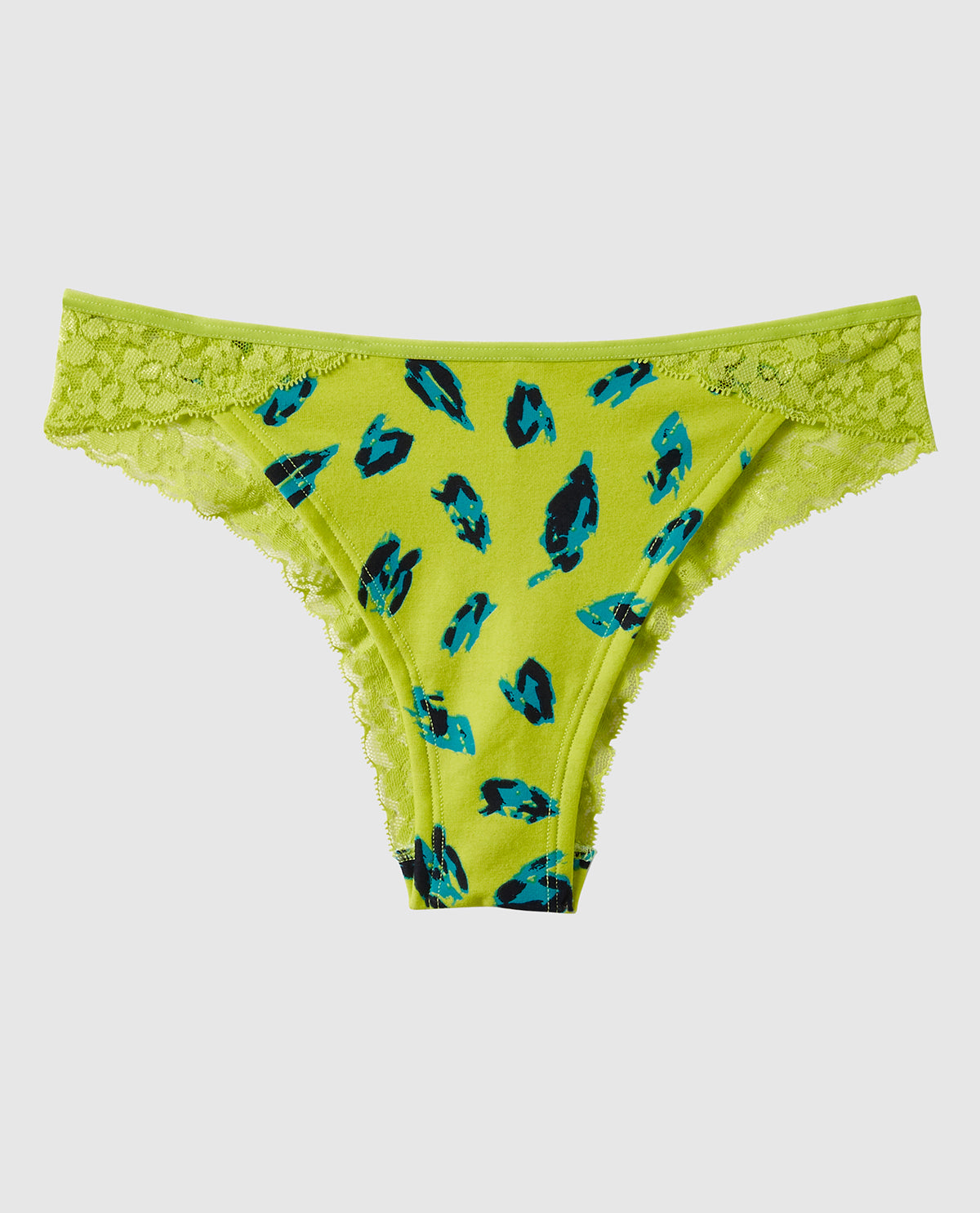 Culotte Cheeky avec bordure en dentelle