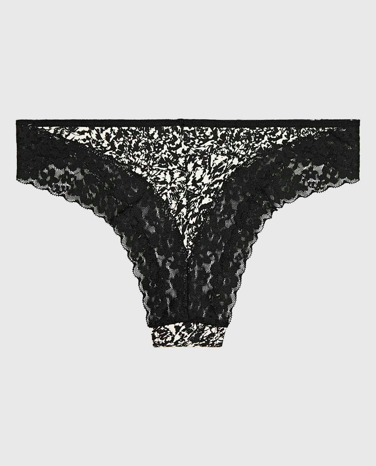 Culotte Cheeky avec bordure en dentelle