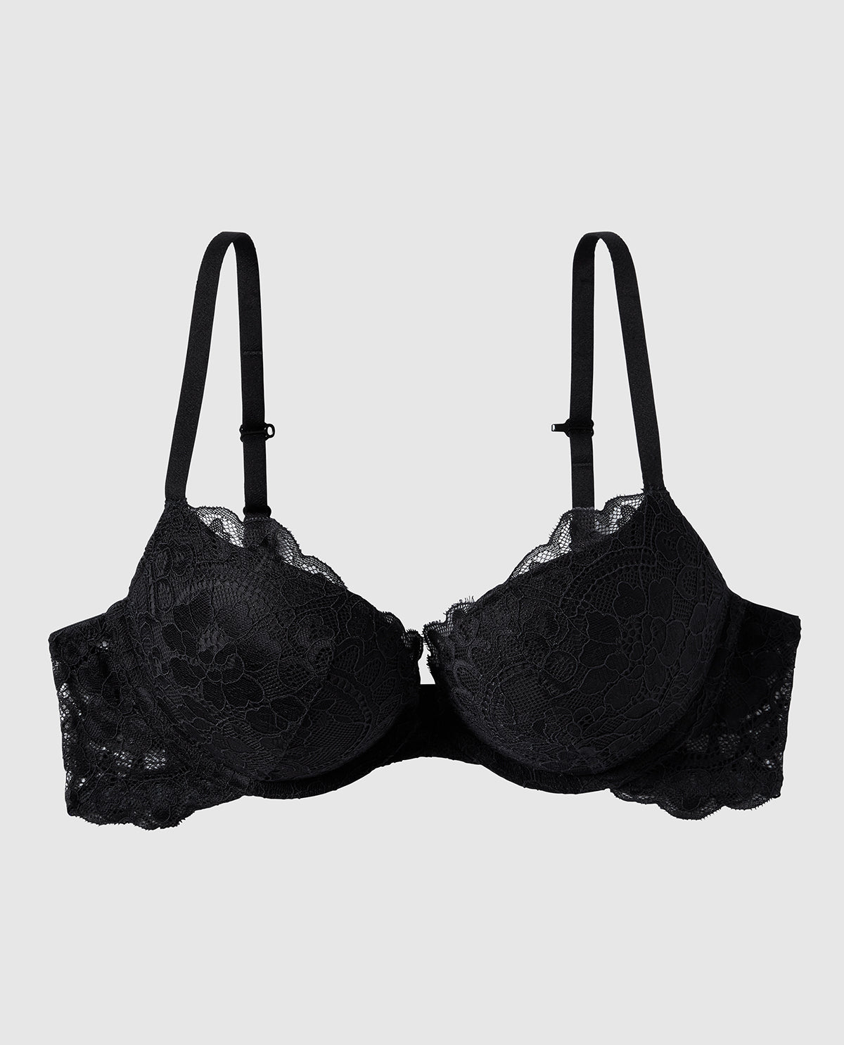 Push Up Bra with Allover Lace