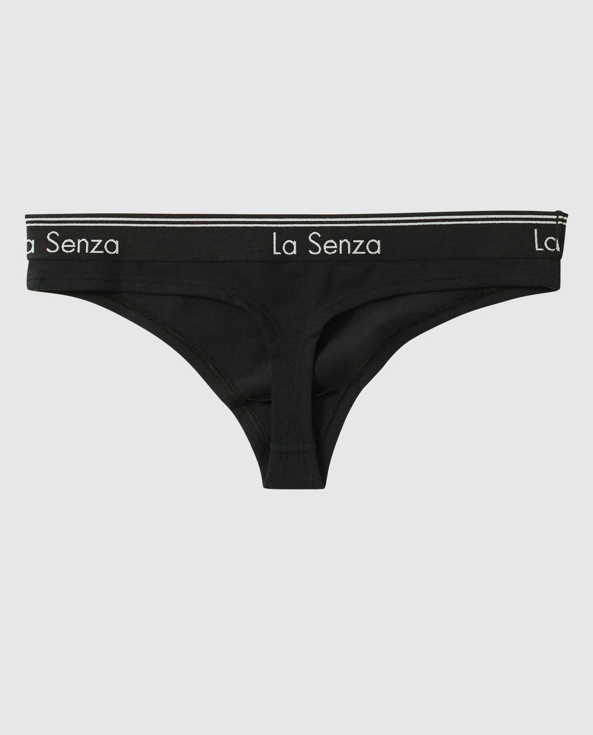 Thong Panty with Logo Band