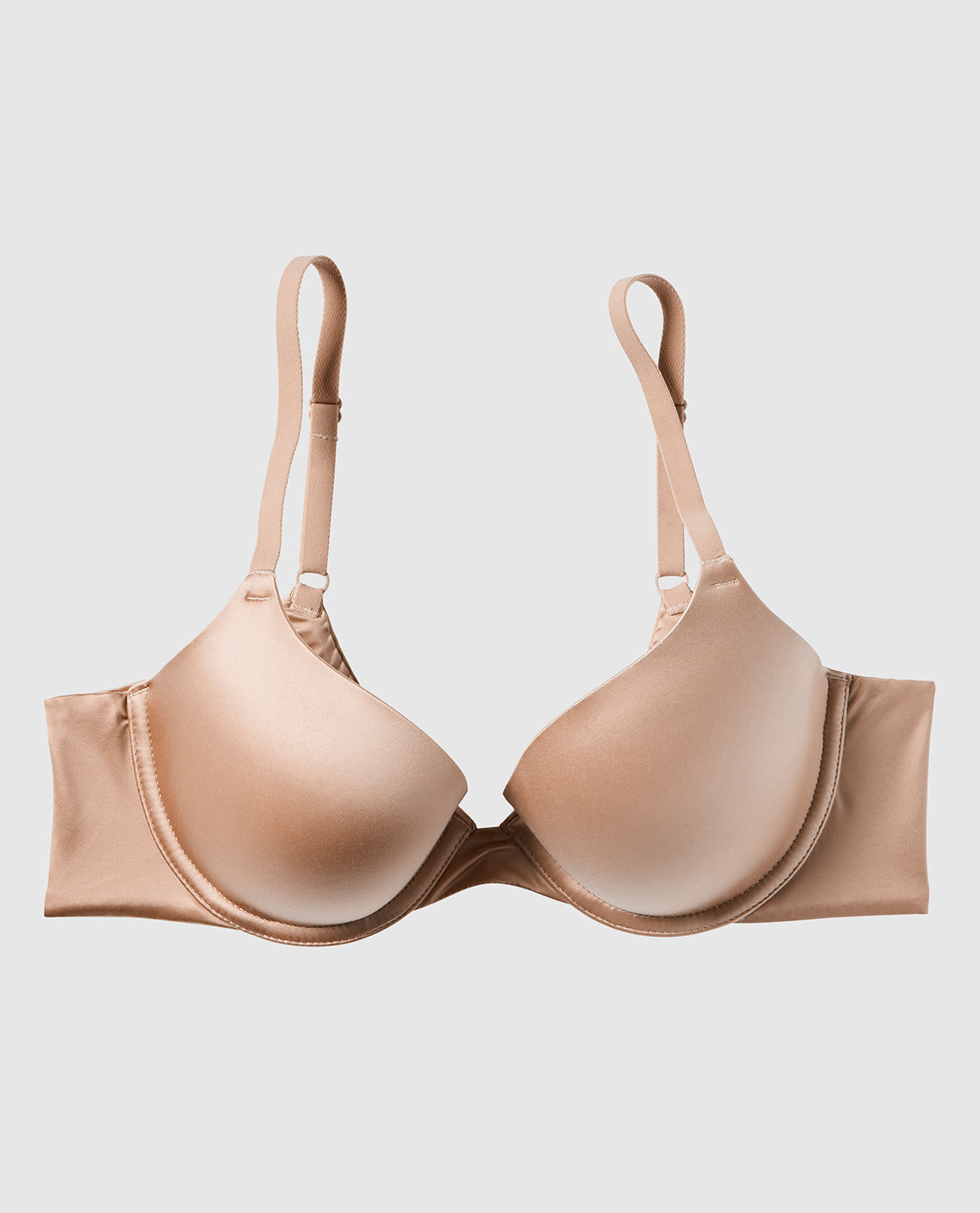 Soutien-gorge demi-buste légèrement doublé au doux confort