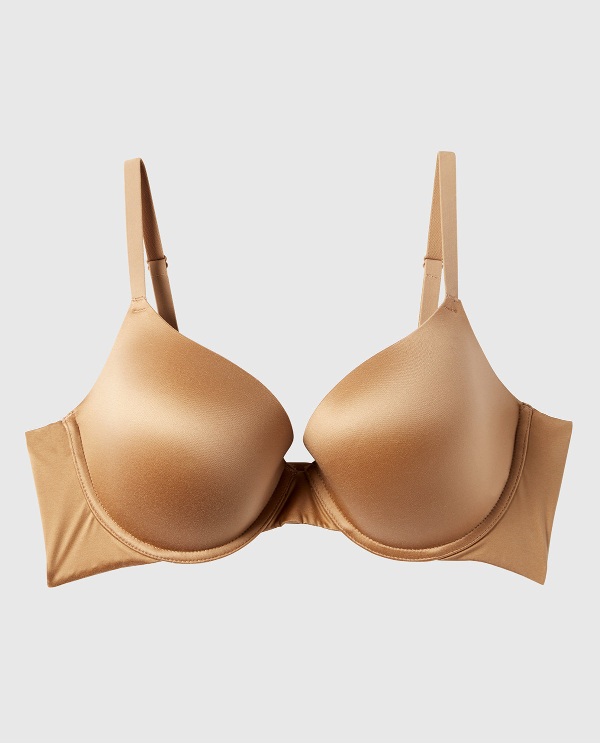 Soutien-gorge demi-buste légèrement doublé au doux confort