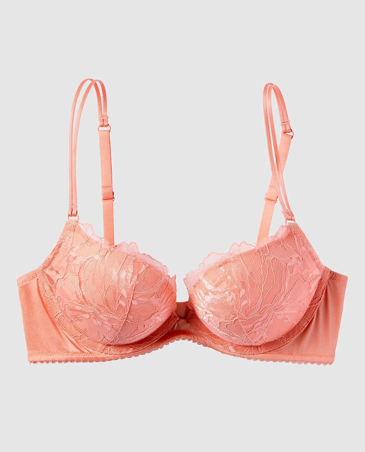 Push Up Bra with Allover Lace