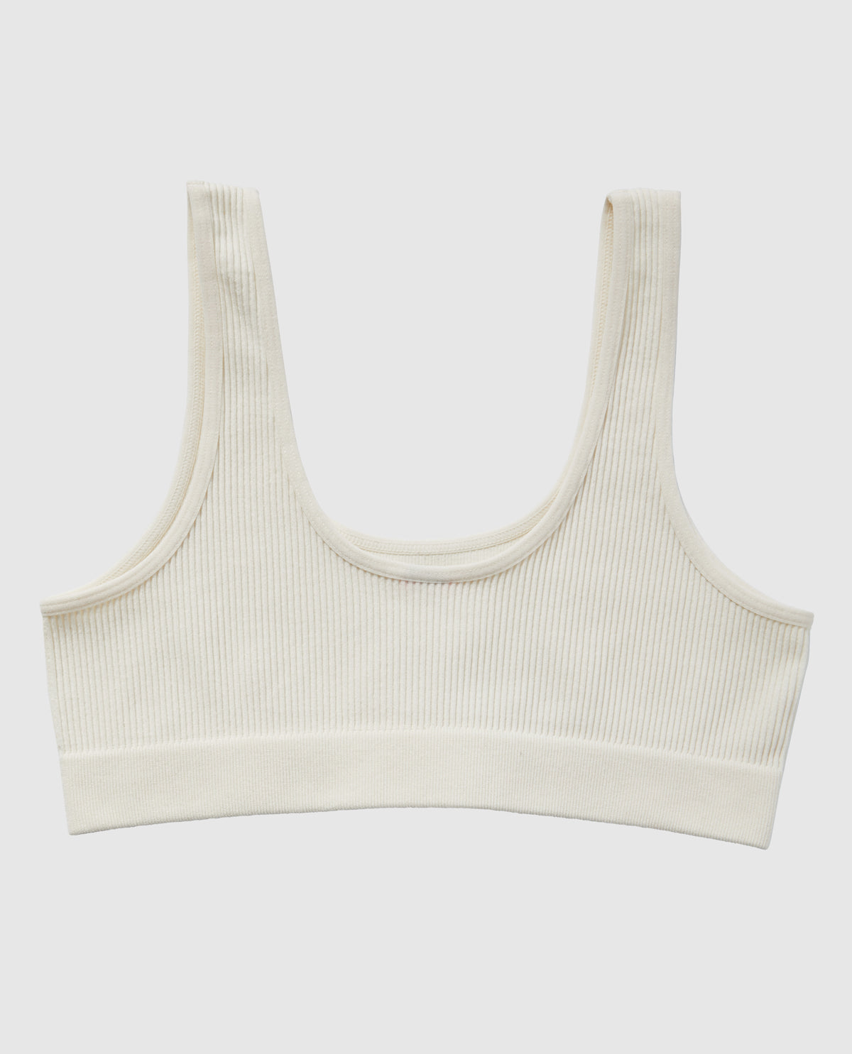 Ribbed Seamless Bra