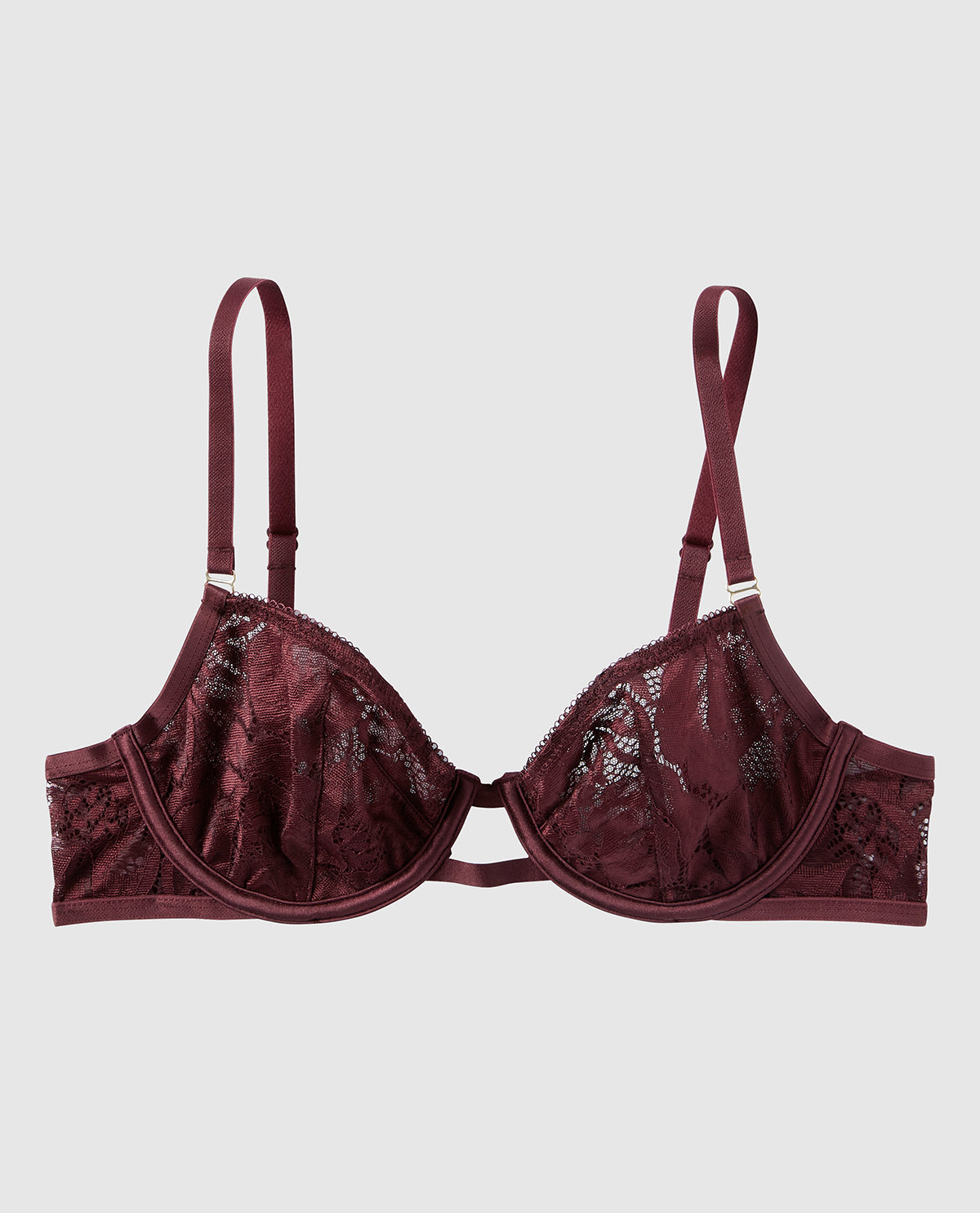 Soutien-gorge en dentelle non doublée