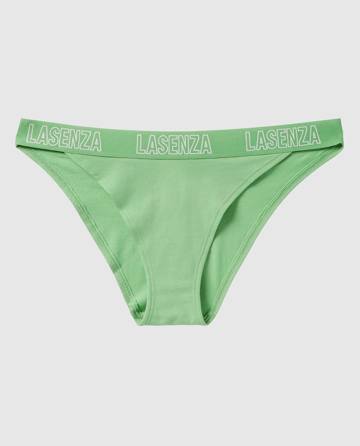 High Leg Cheeky Panty with Logo Band