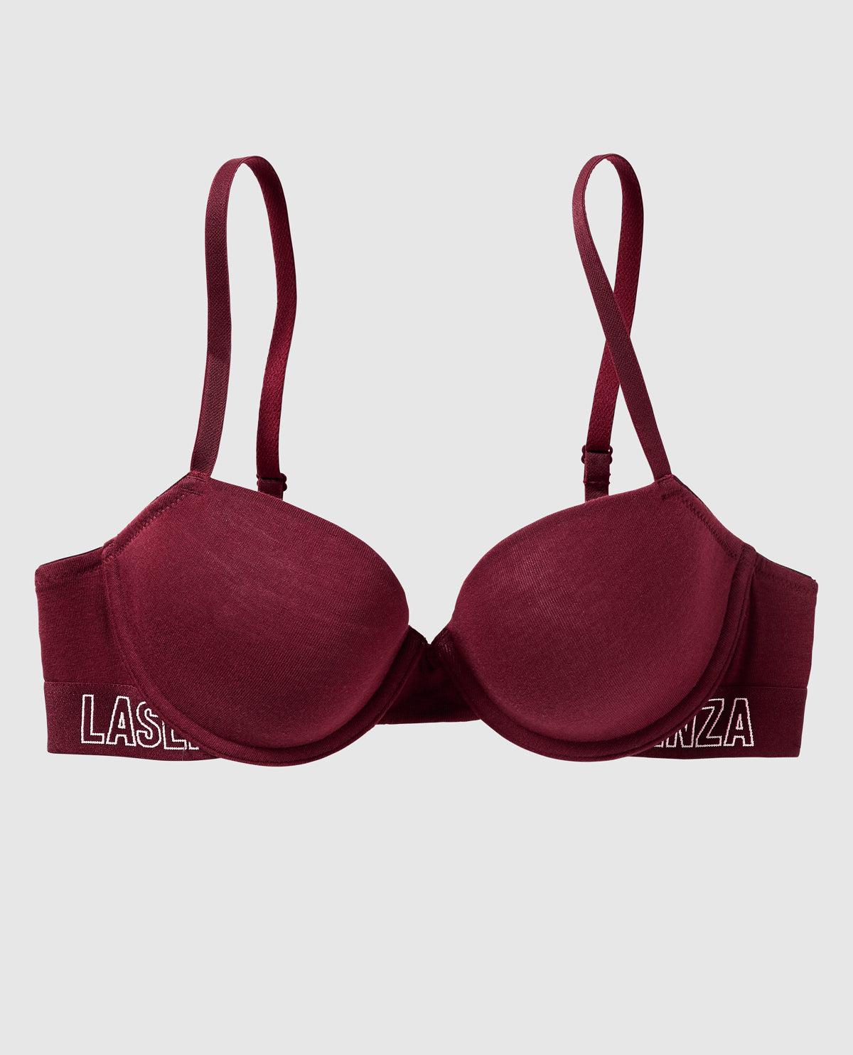 Soutien-gorge demi-buste en doux coton légèrement doublé