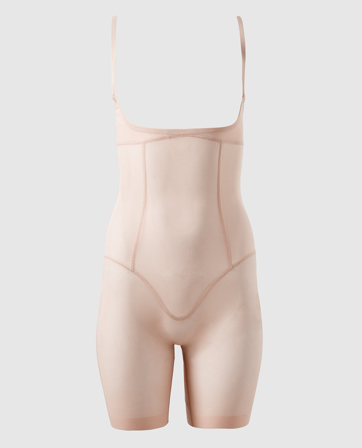 Full Coverage Shaping Bodysuit in Rose Tan