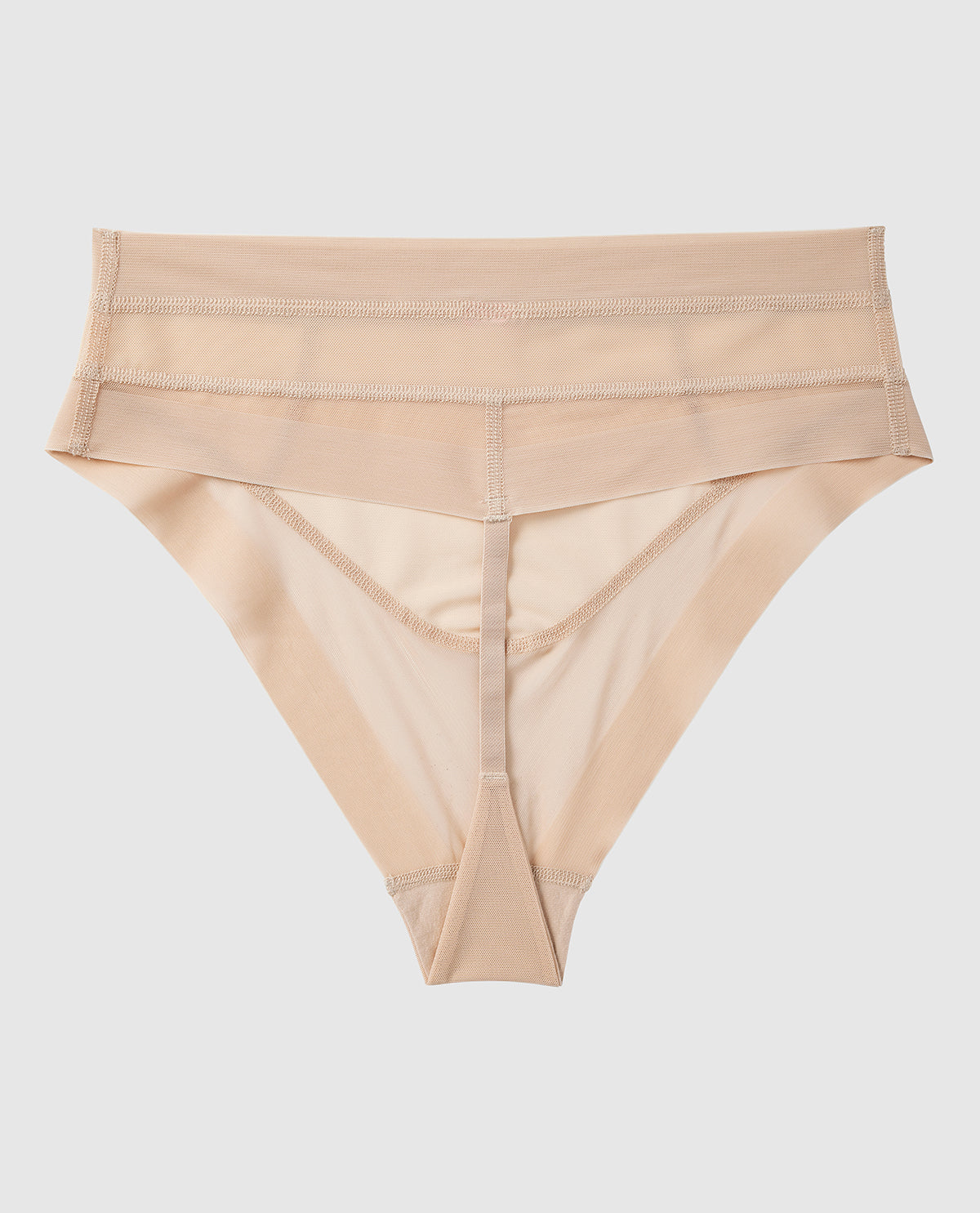 High Waist Shaping G-String in Rosetan