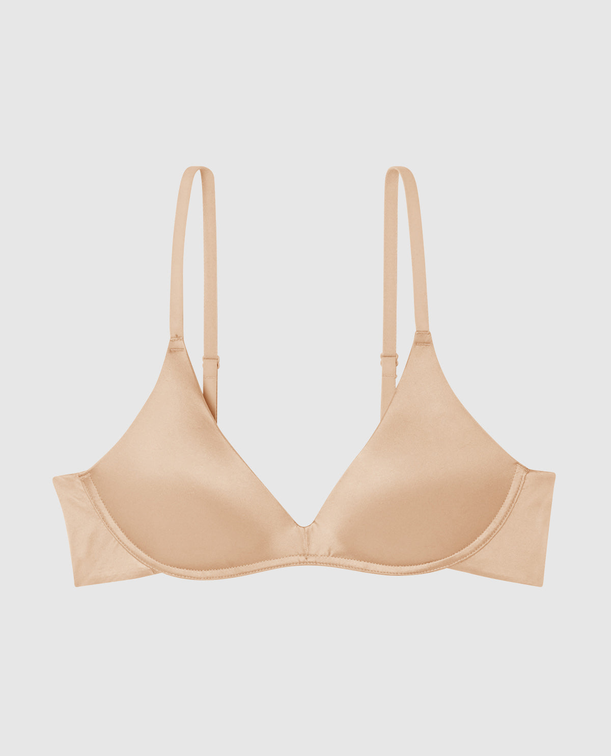 Soutien-gorge sans armatures avec soutien léger havane