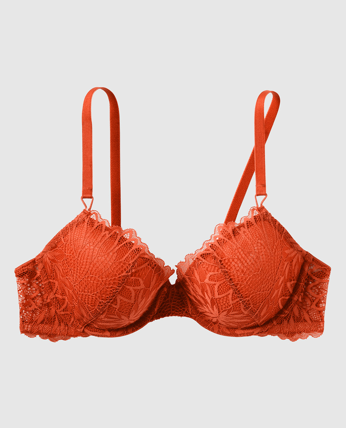 Soutien-gorge demi-buste en mousse intercalaire légèrement doublé