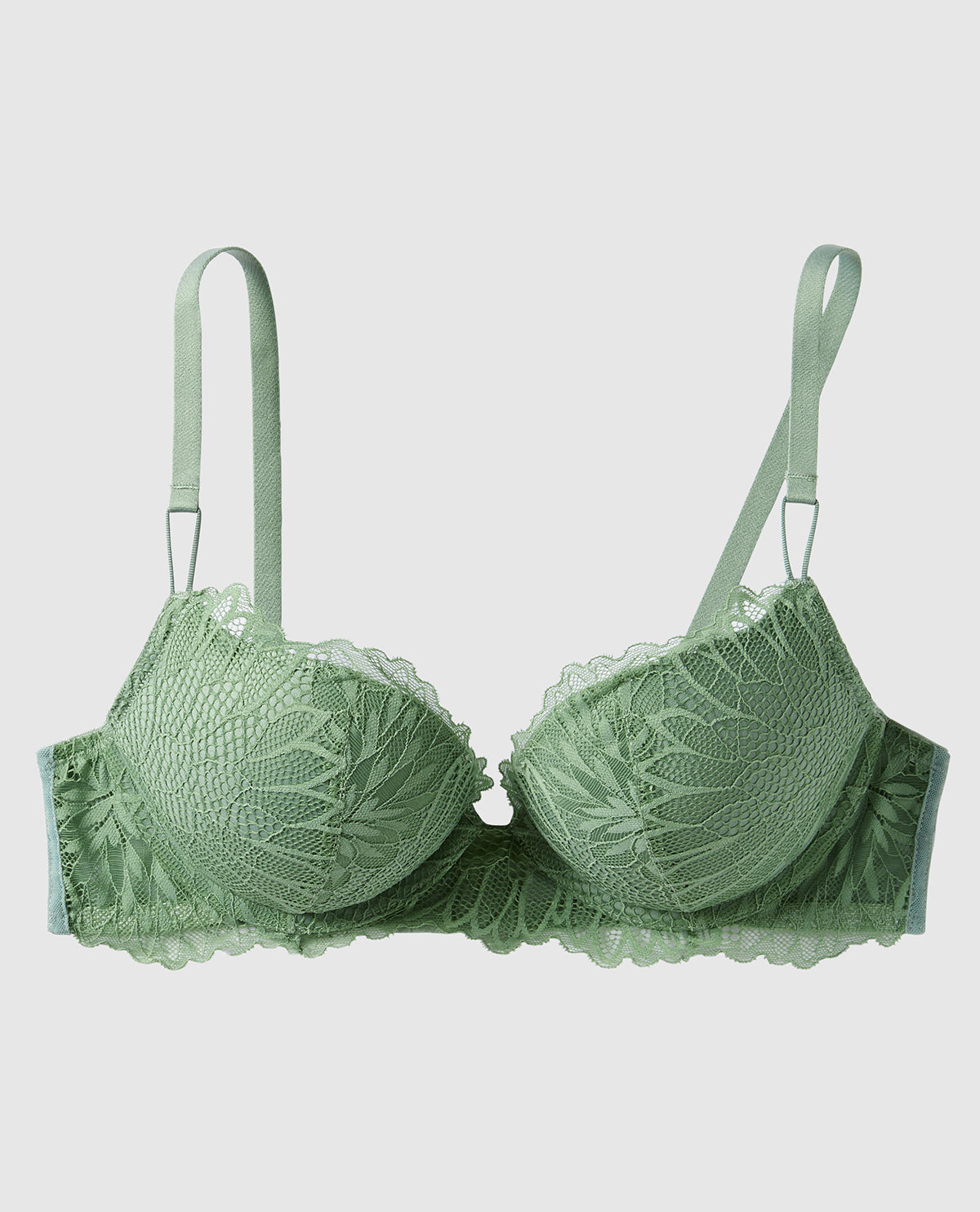 Soutien-gorge pigeonnant en dentelle