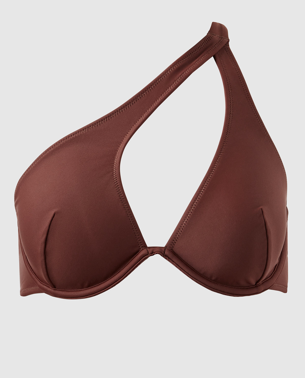 Haut de bikini asymétrique