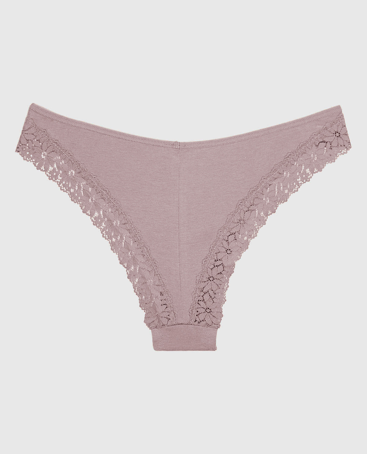 Cheeky Panty with Lace Trim