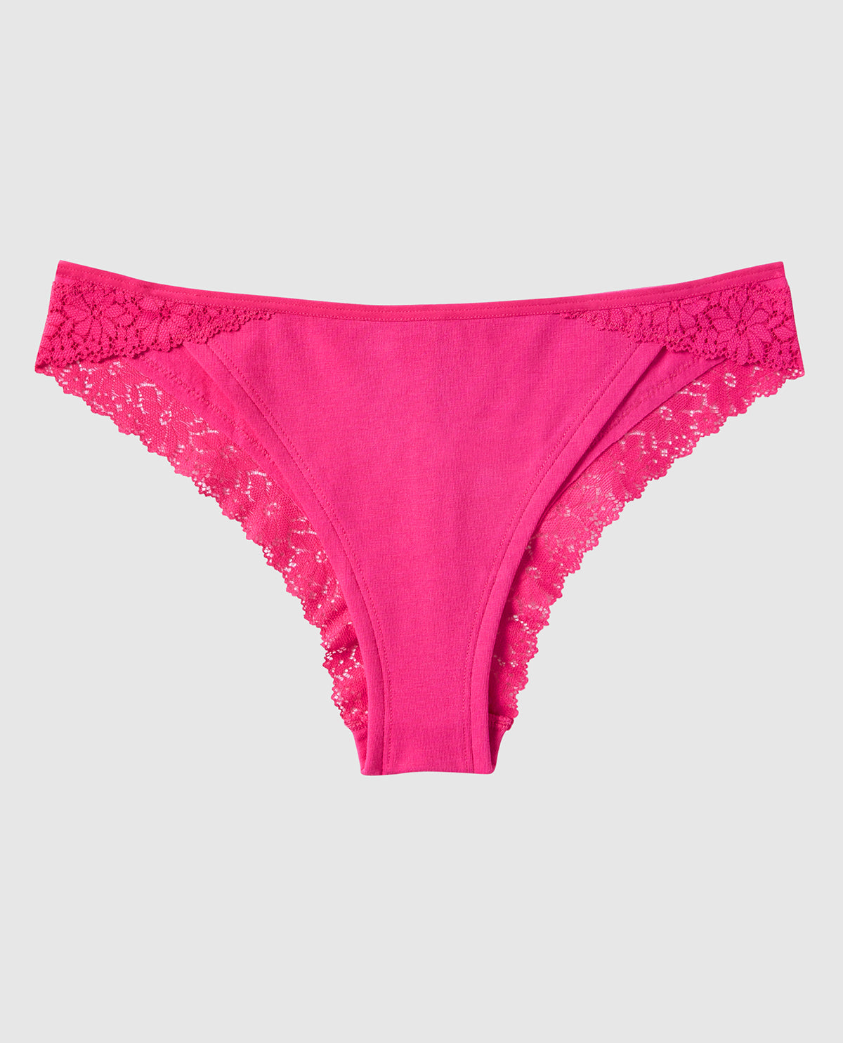 Cheeky Panty with Lace Trim