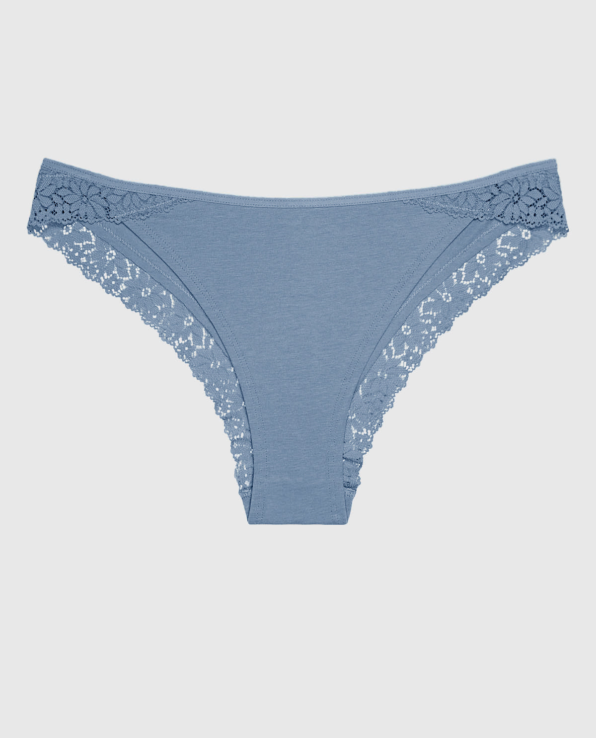 Tanga Cheeky avec bordure en dentelle