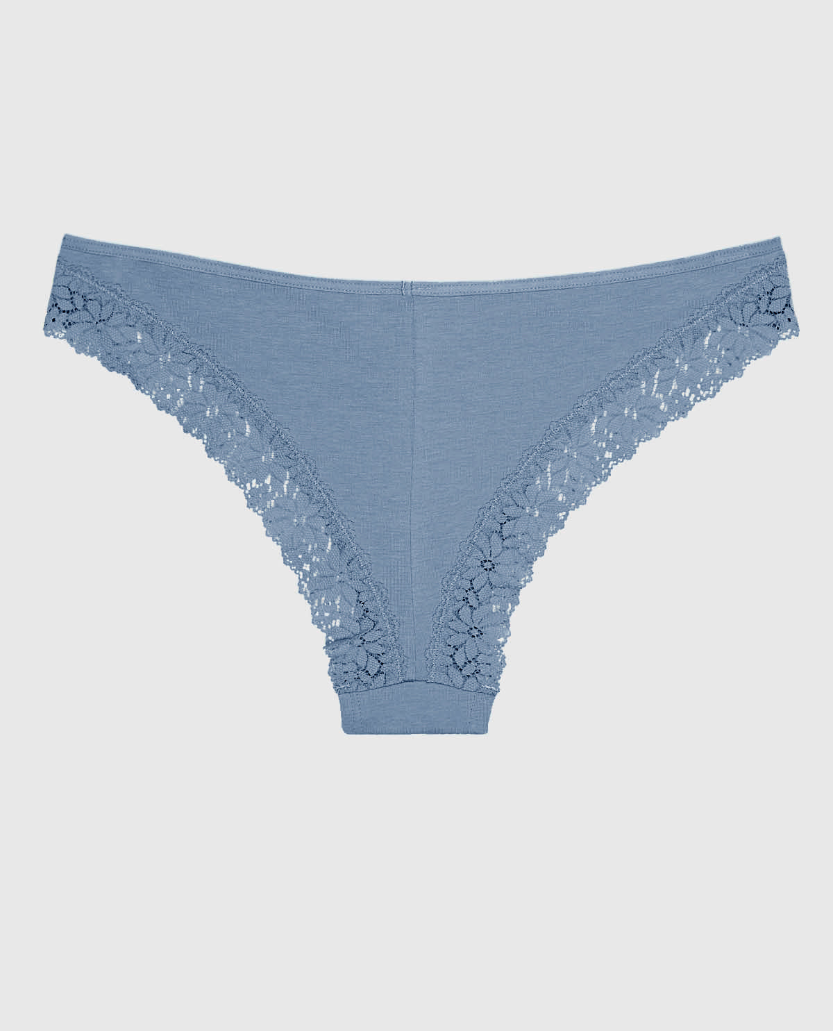 Tanga Cheeky avec bordure en dentelle