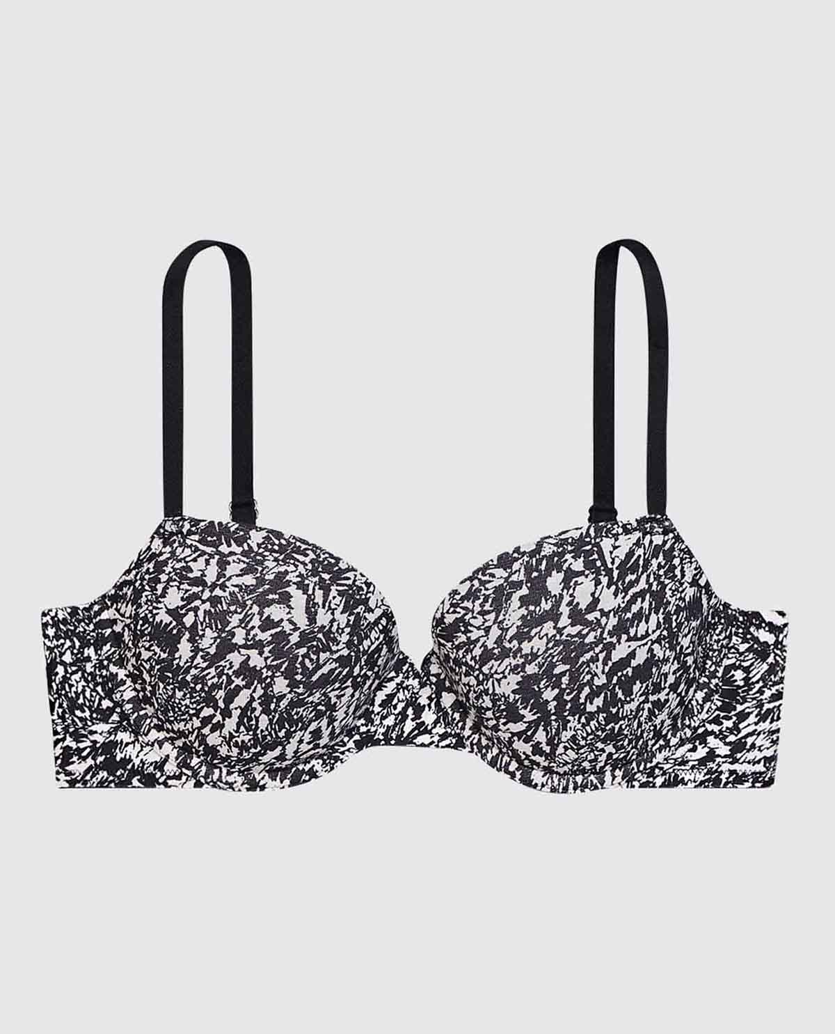 Soutien-gorge demi-buste en doux coton légèrement doublé