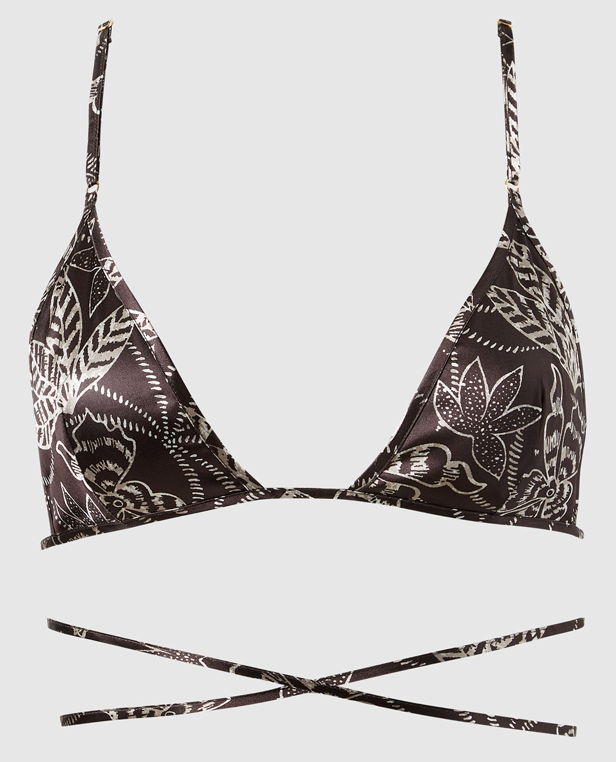 Satin Triangle Bralette