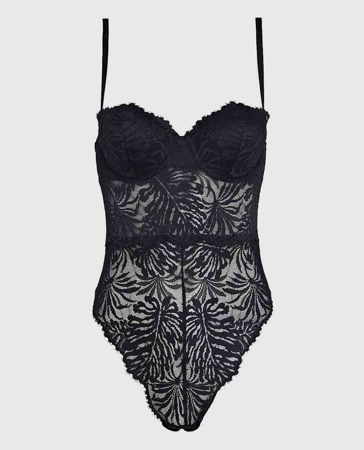 Strapless Lace Bodysuit