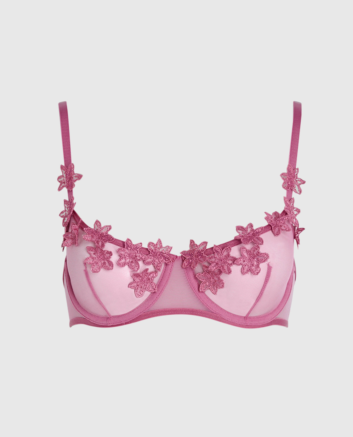 Soutien-gorge en filet non doublé