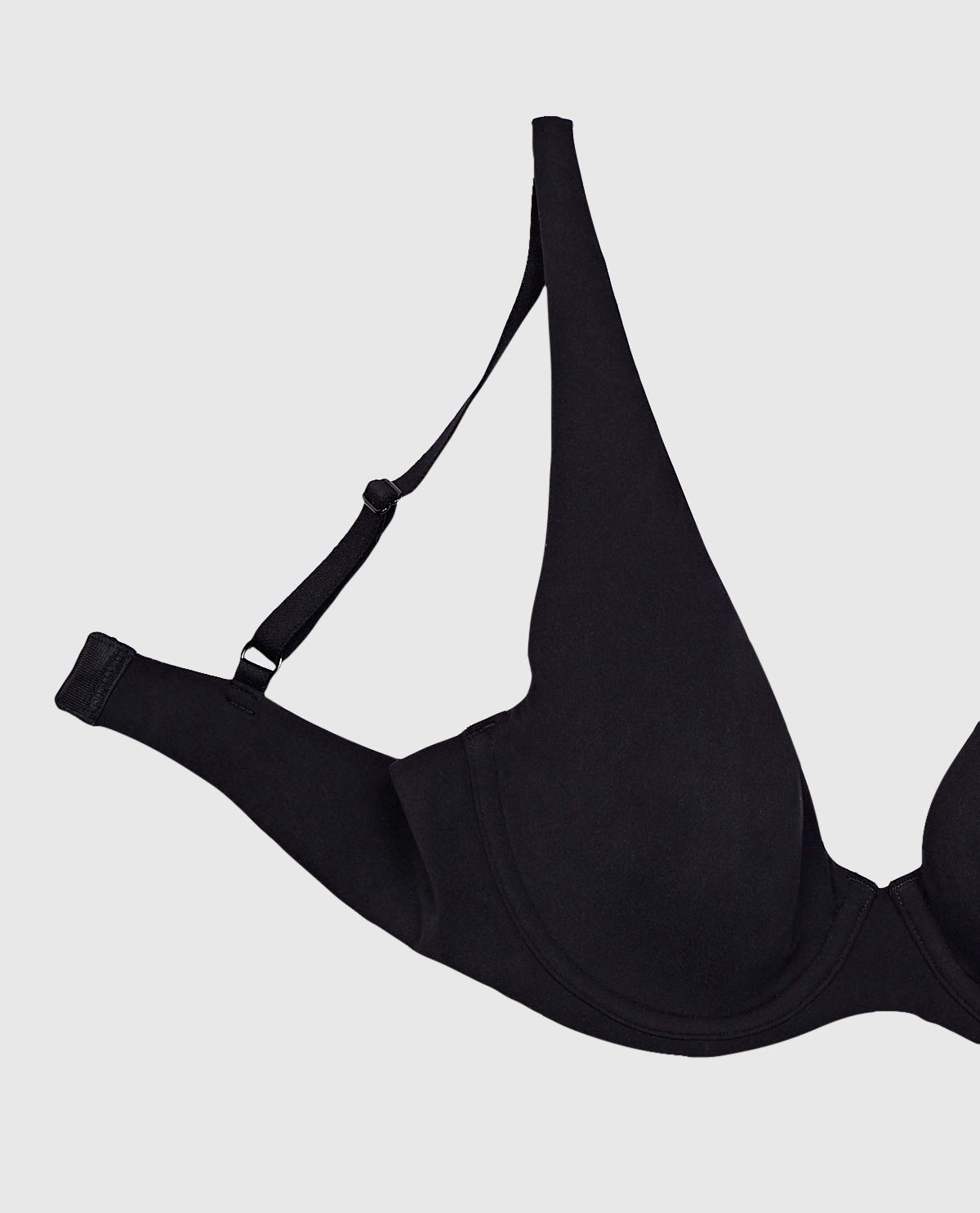 Soutien-gorge en microfibre non doublé noir