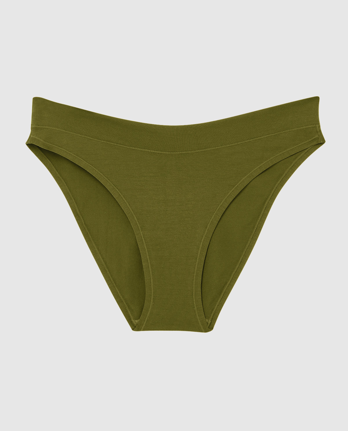 Culotte bikini à jambe échancrée doux confort