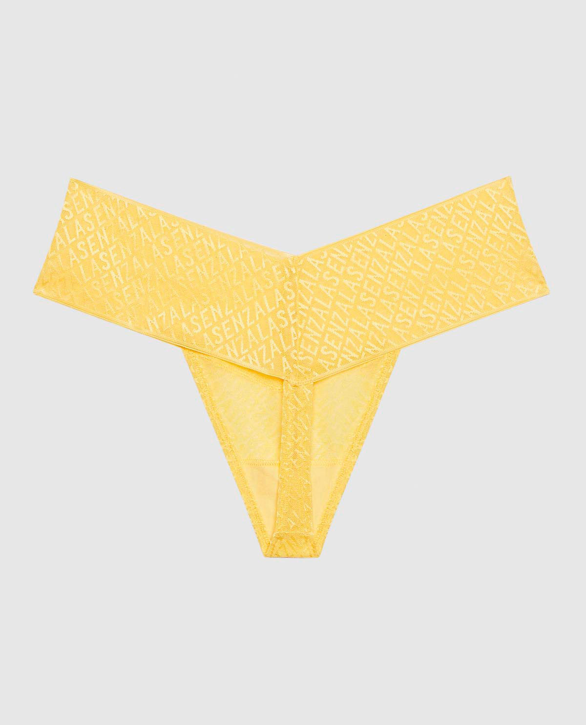 Tanga avec taille en V