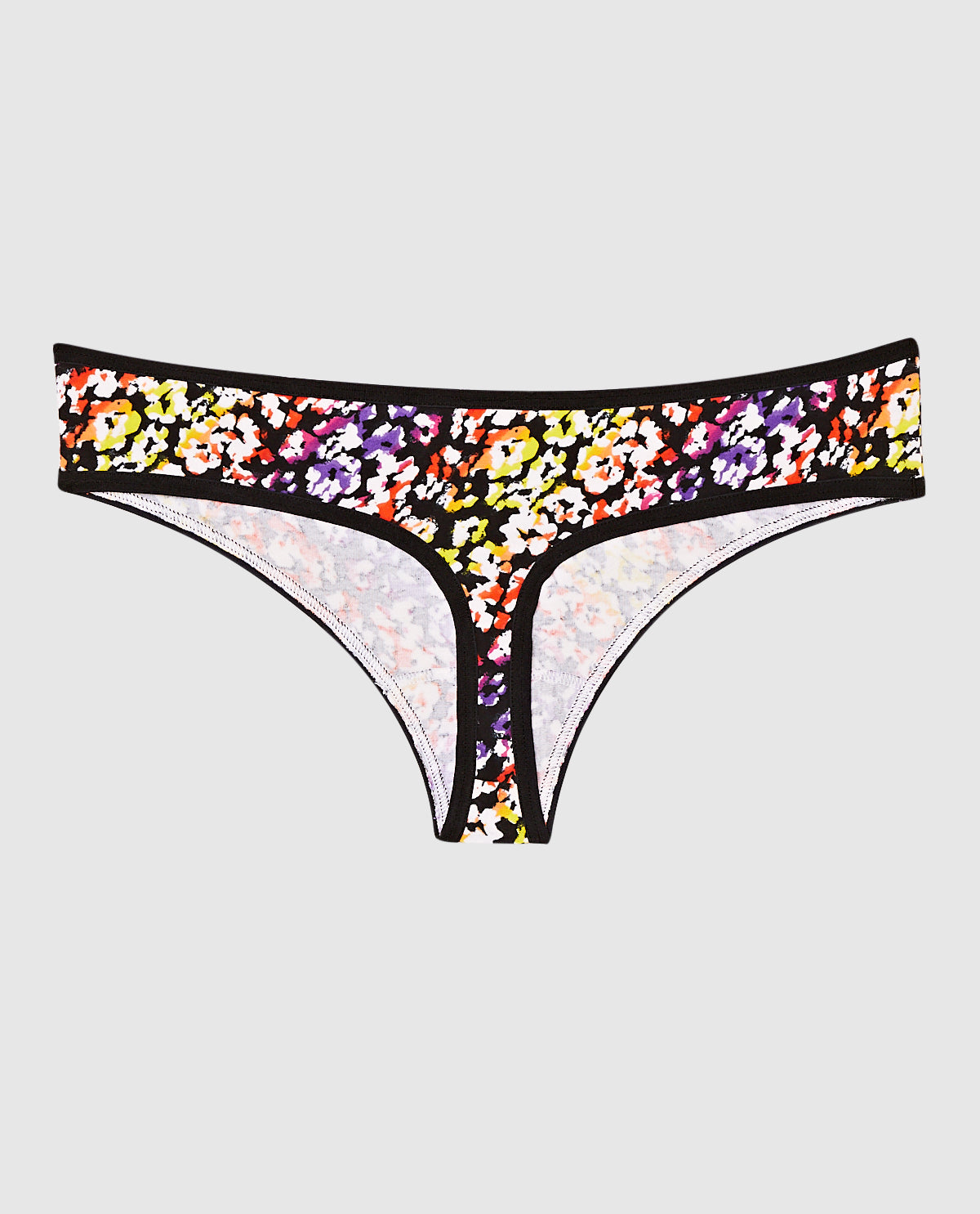 Remix Cotton Thong Panty