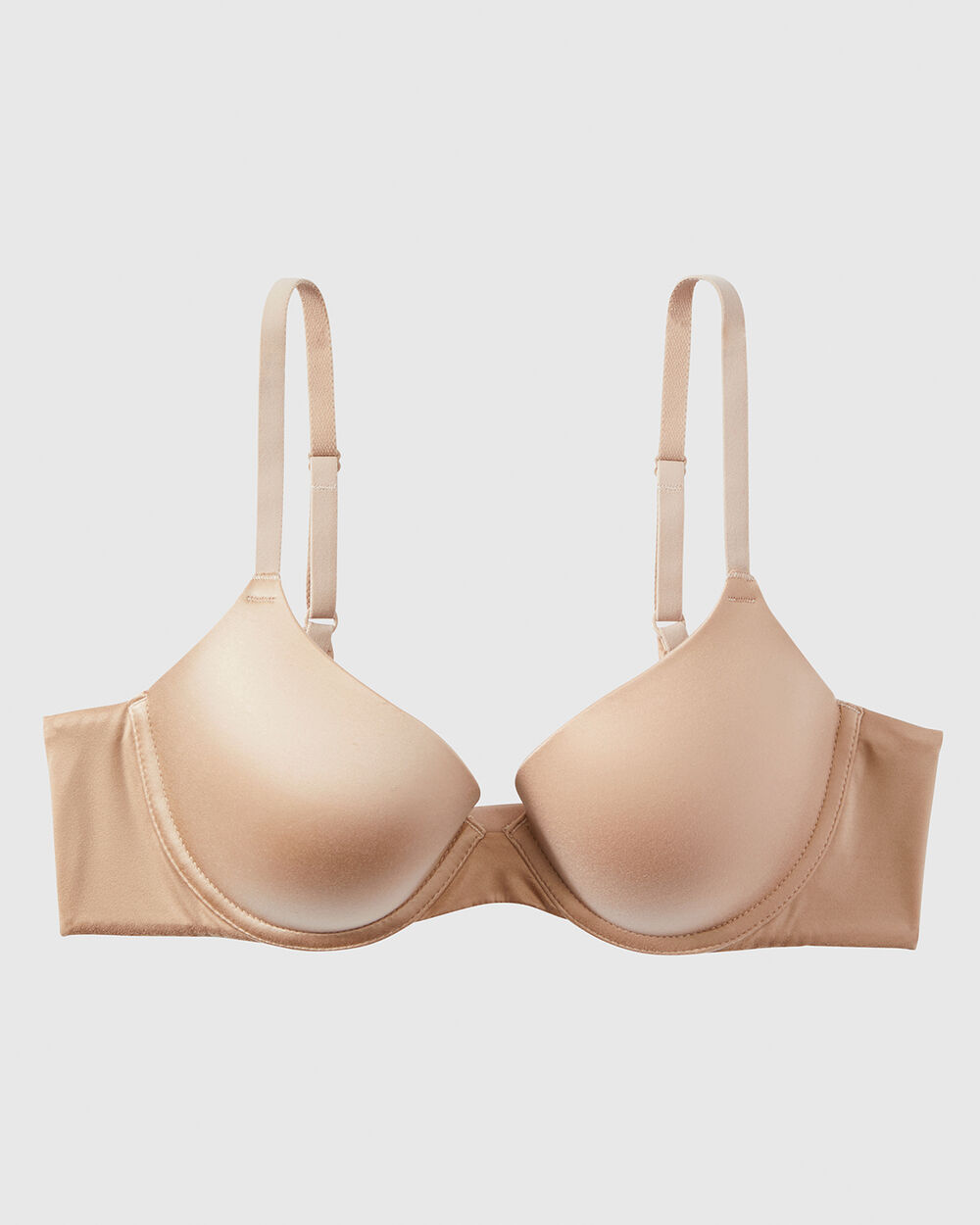 Comfort Lightly Lined Demi Bra in Rosetan