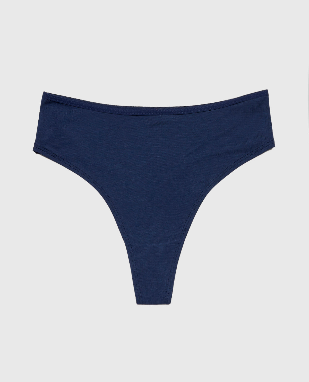 Ultrasoft High Leg Thong Panty in Ocean Cavern