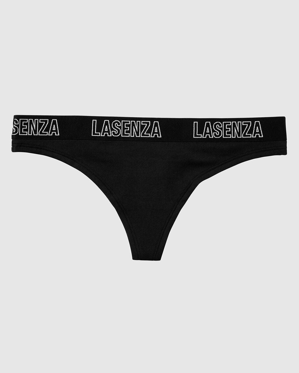 Thong Panty with Logo Band