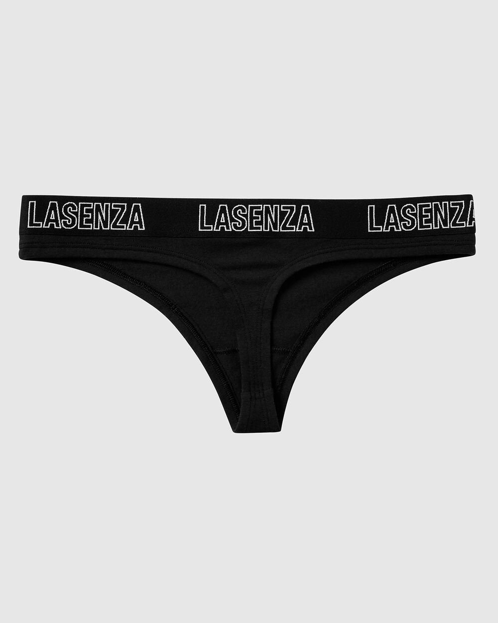 Thong Panty with Logo Band