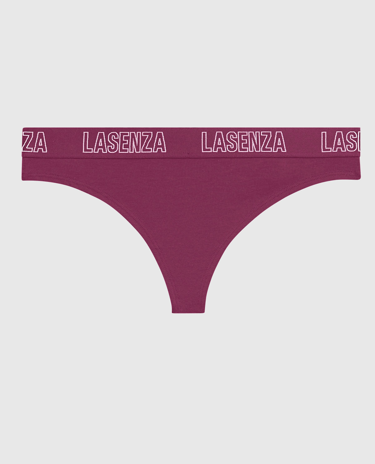 Thong Panty with Logo Band