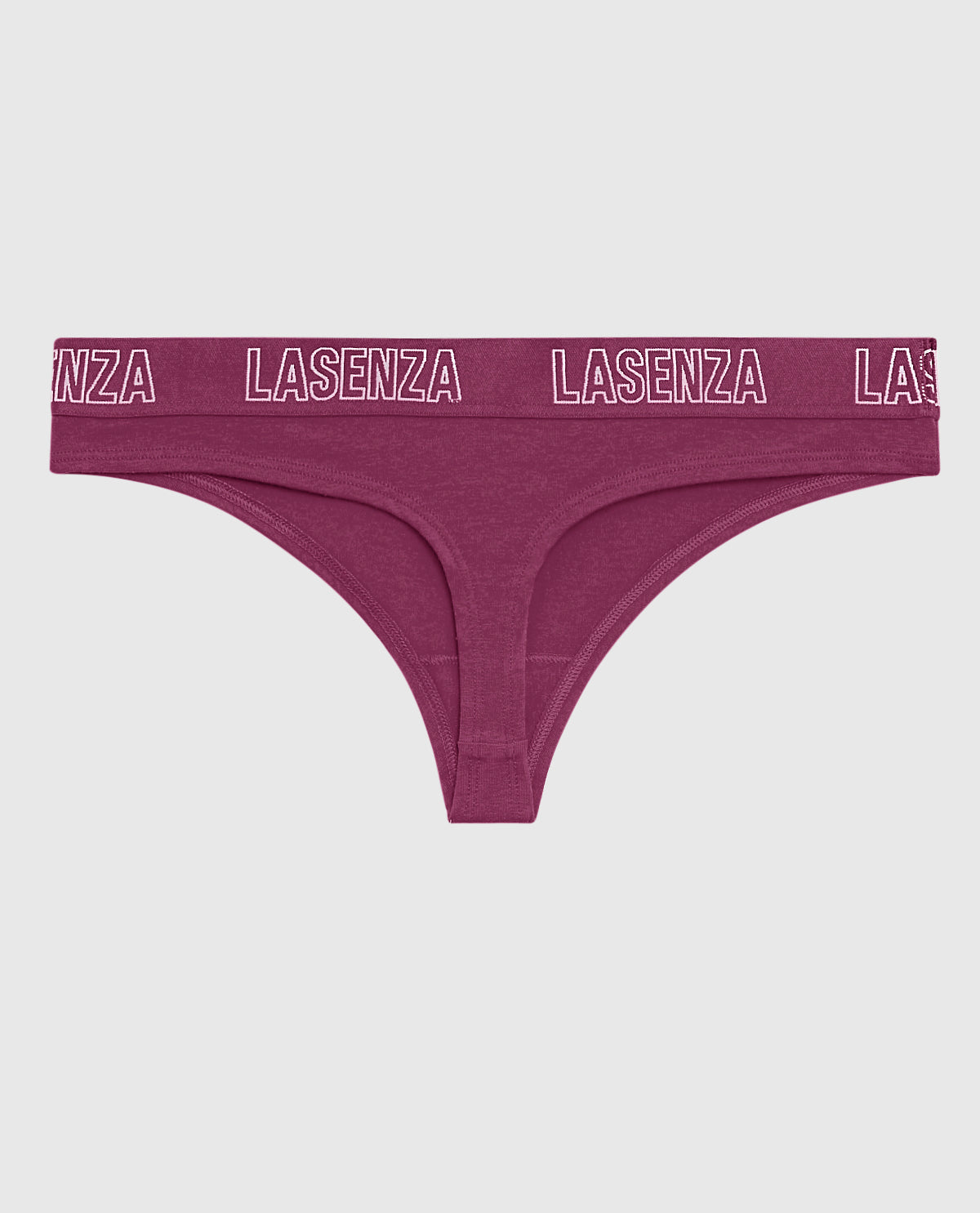 Thong Panty with Logo Band