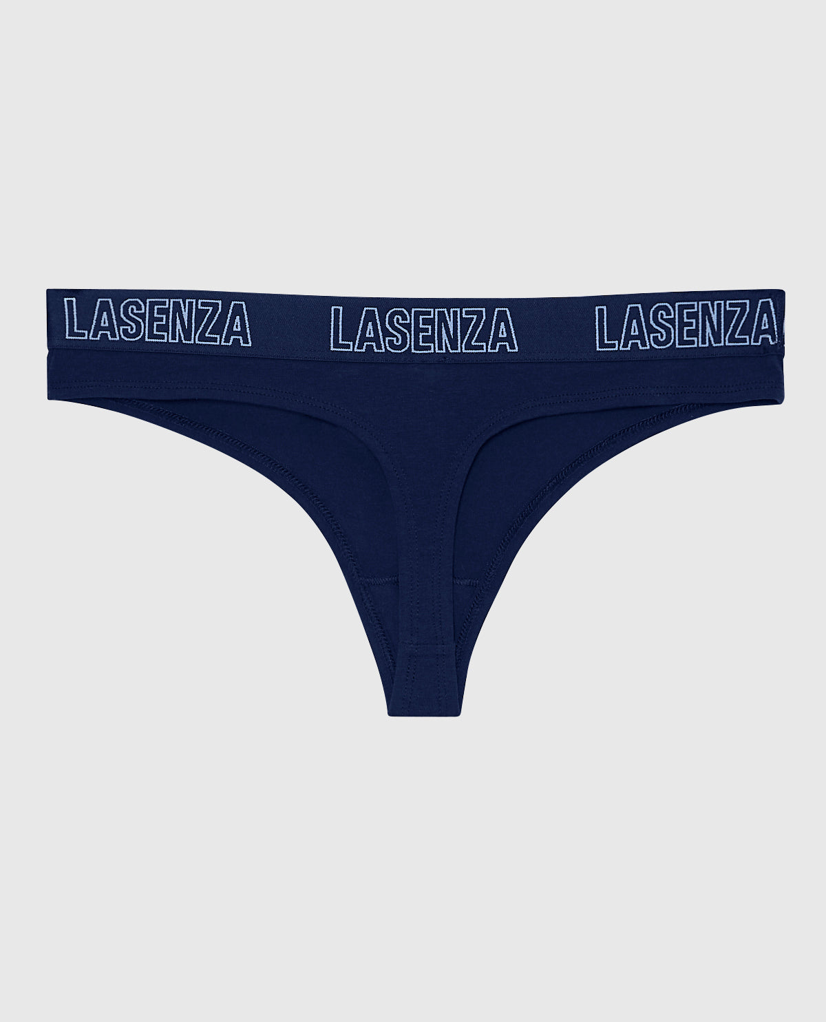 Thong Panty with Logo Band