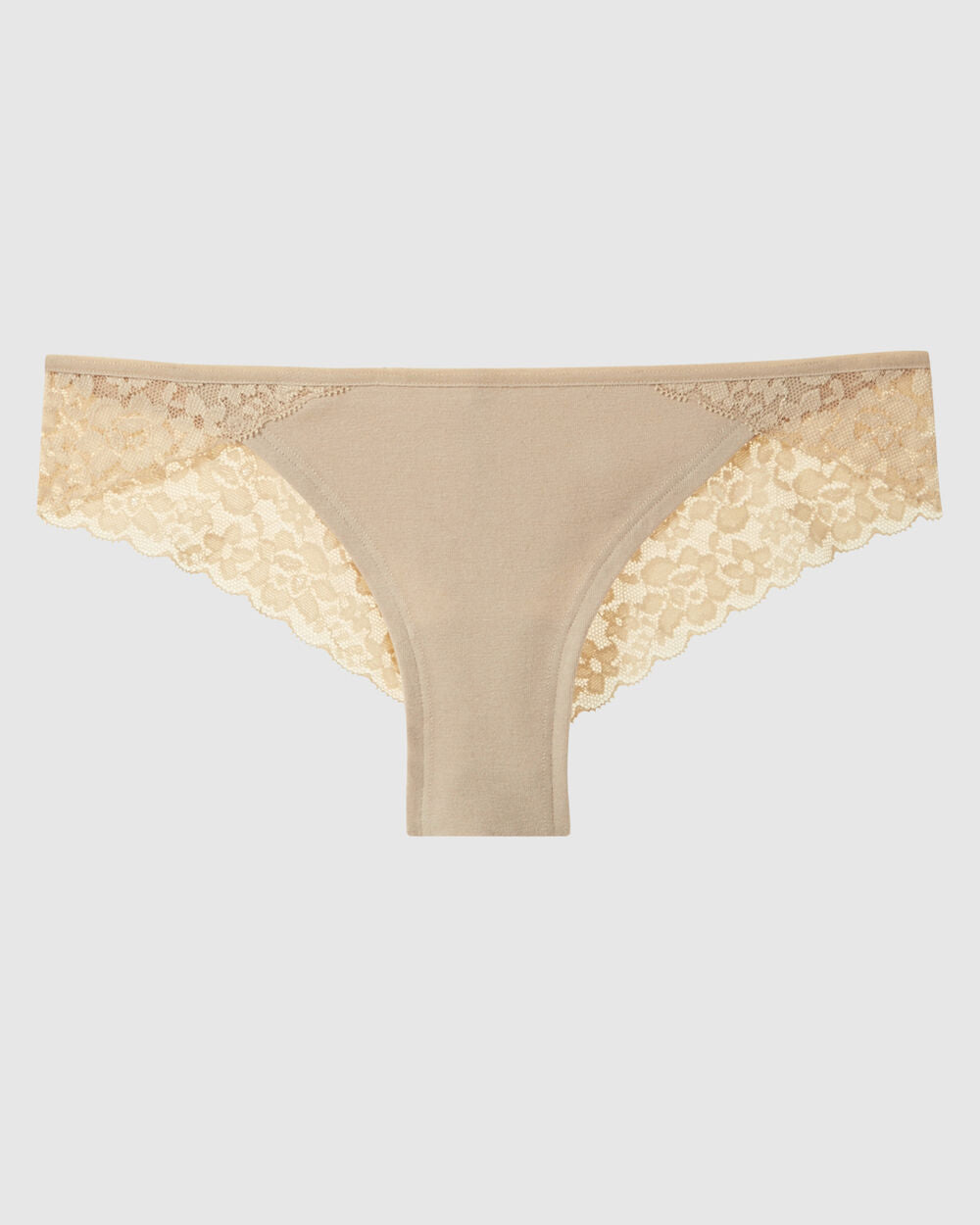 Tanga Cheeky avec bordure en dentelle