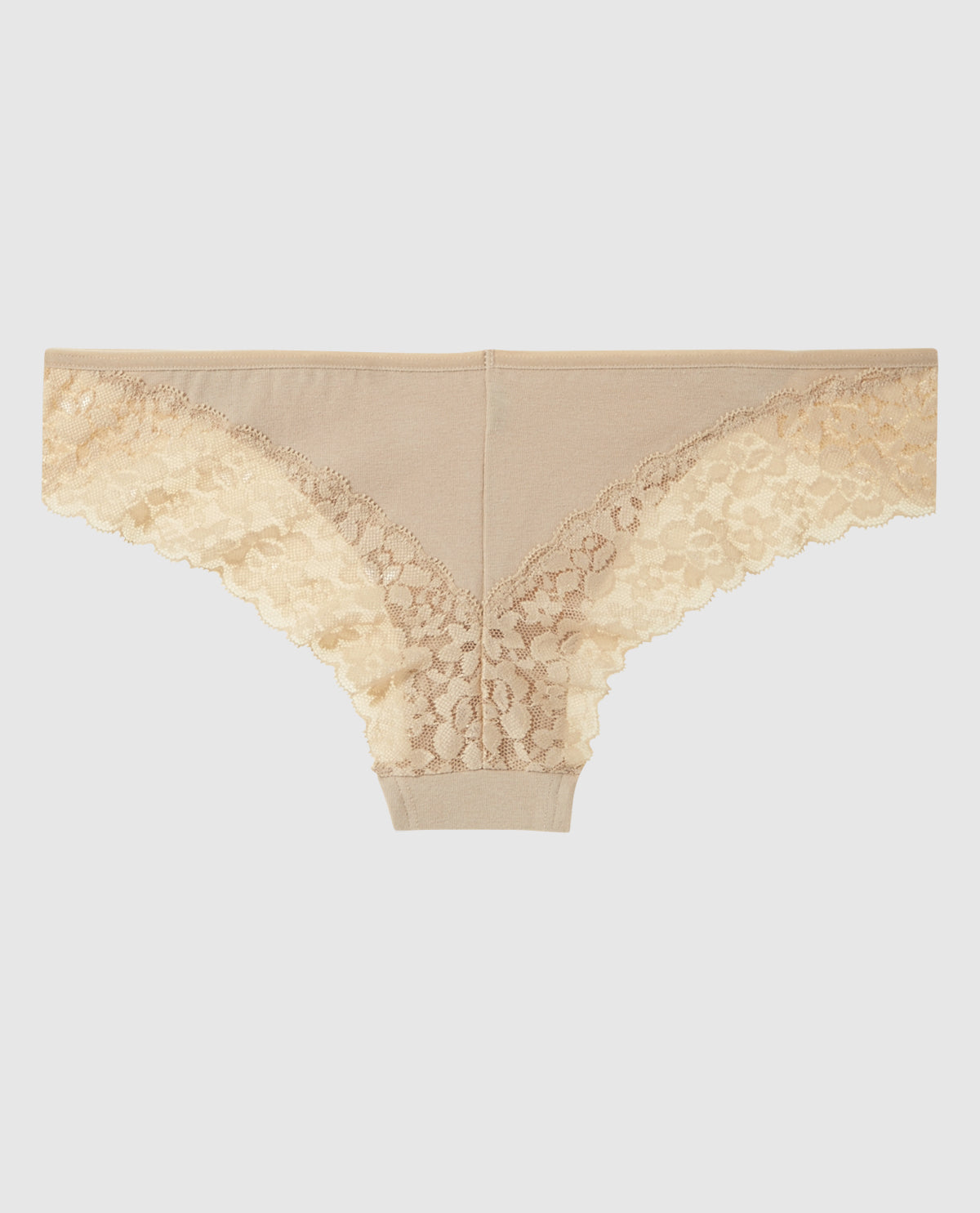 Tanga Cheeky avec bordure en dentelle