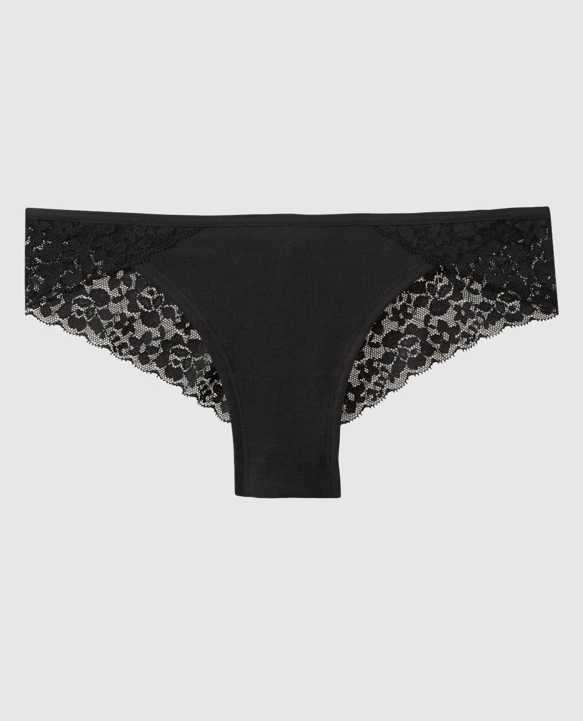 Cheeky Panty with Lace Trim