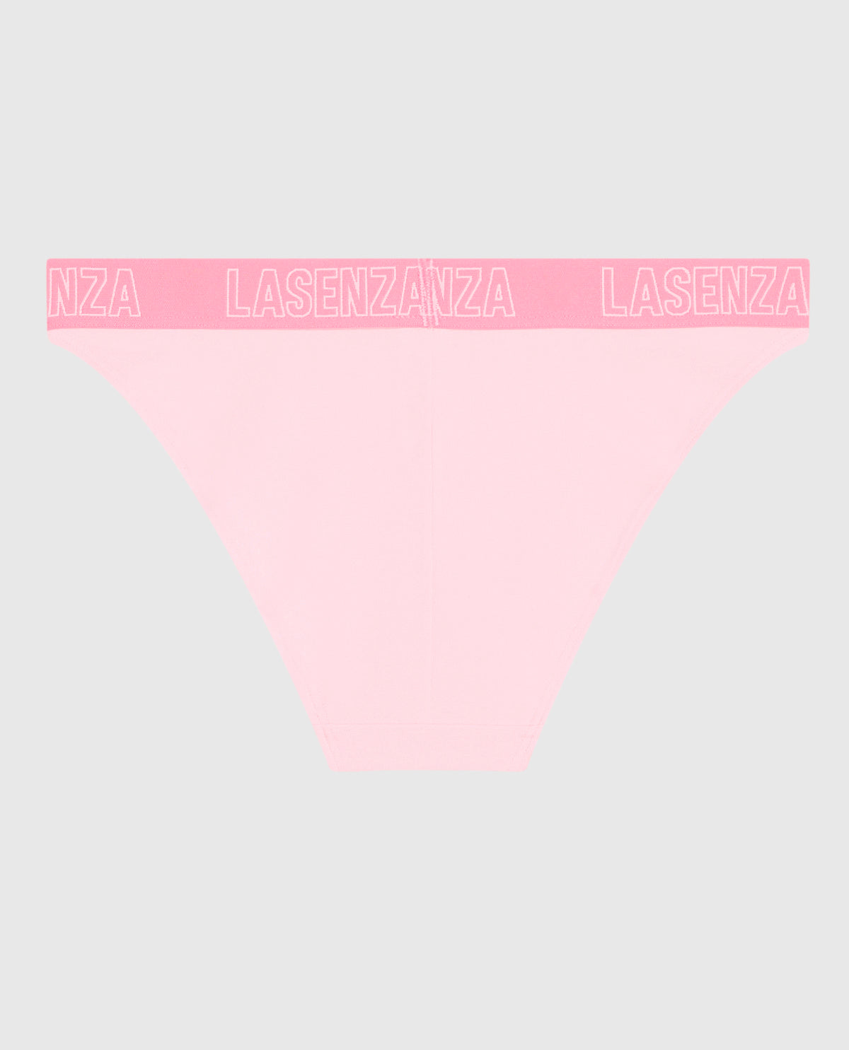 High Leg Cheeky Panty with Logo in Pink