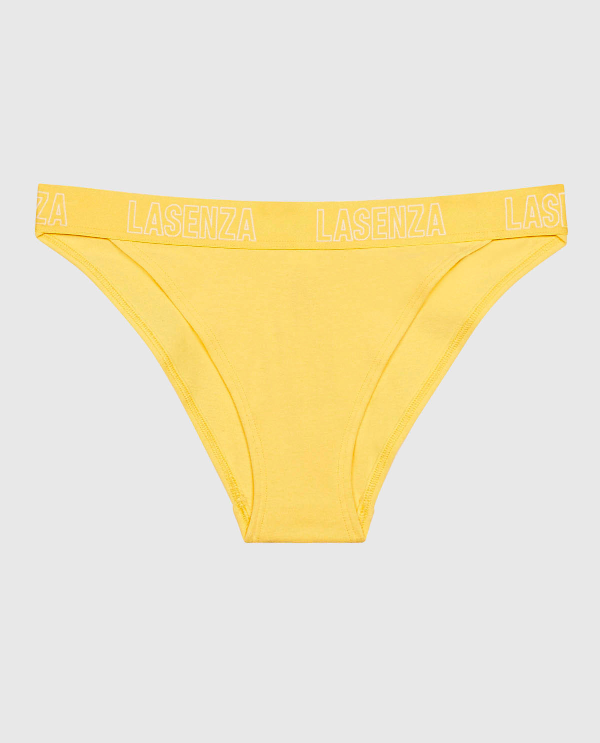 Culotte Cheeky à jambe échancrée avec bande à logo