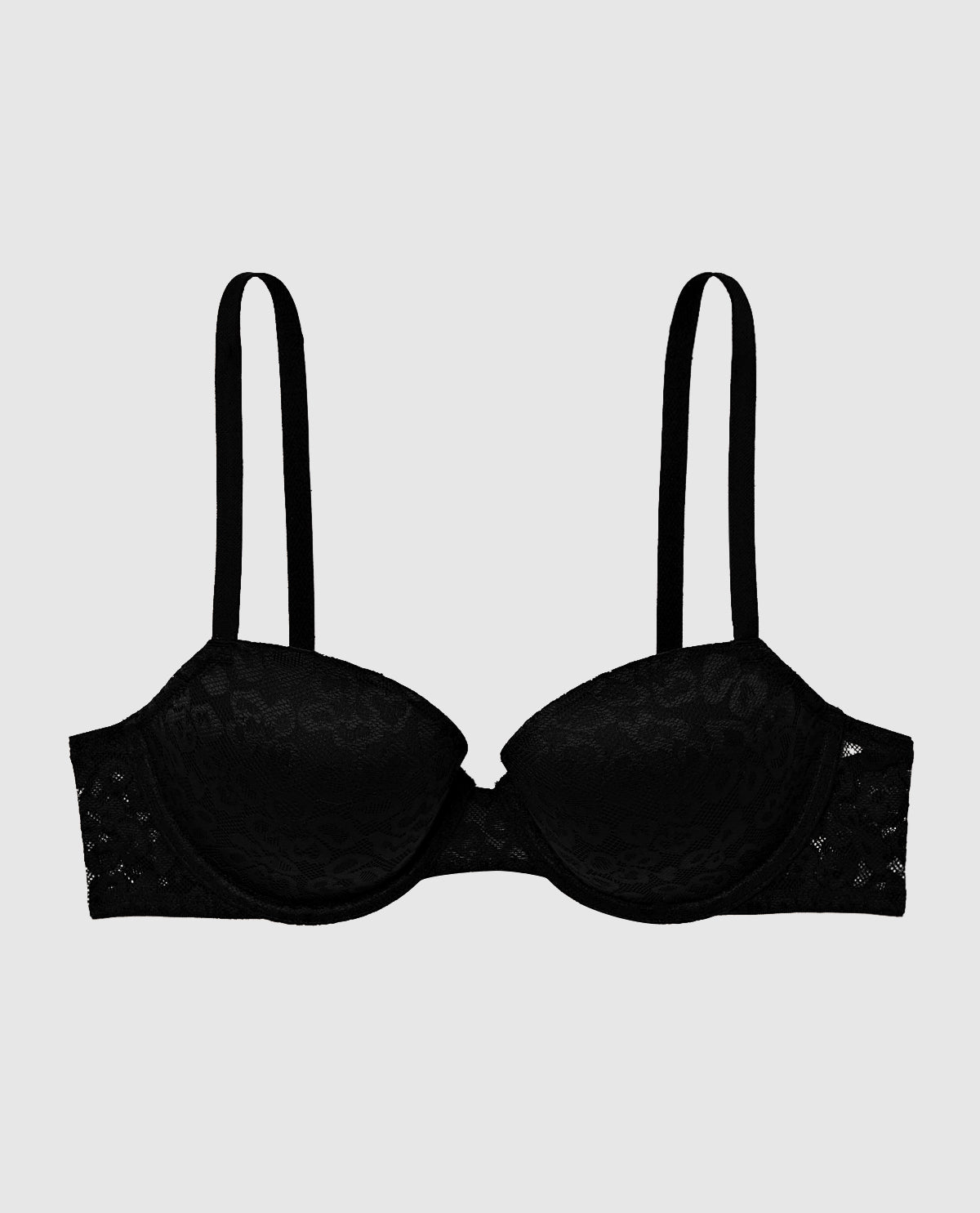 Soutien-gorge demi-buste légèrement doublé