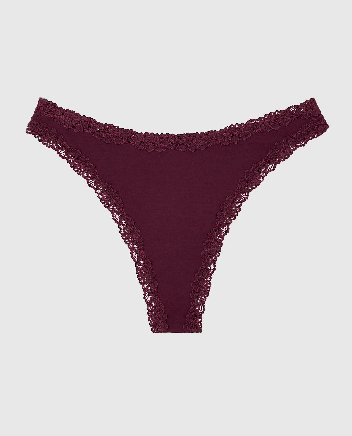 Ultrasoft Modal High Leg Thong Panty