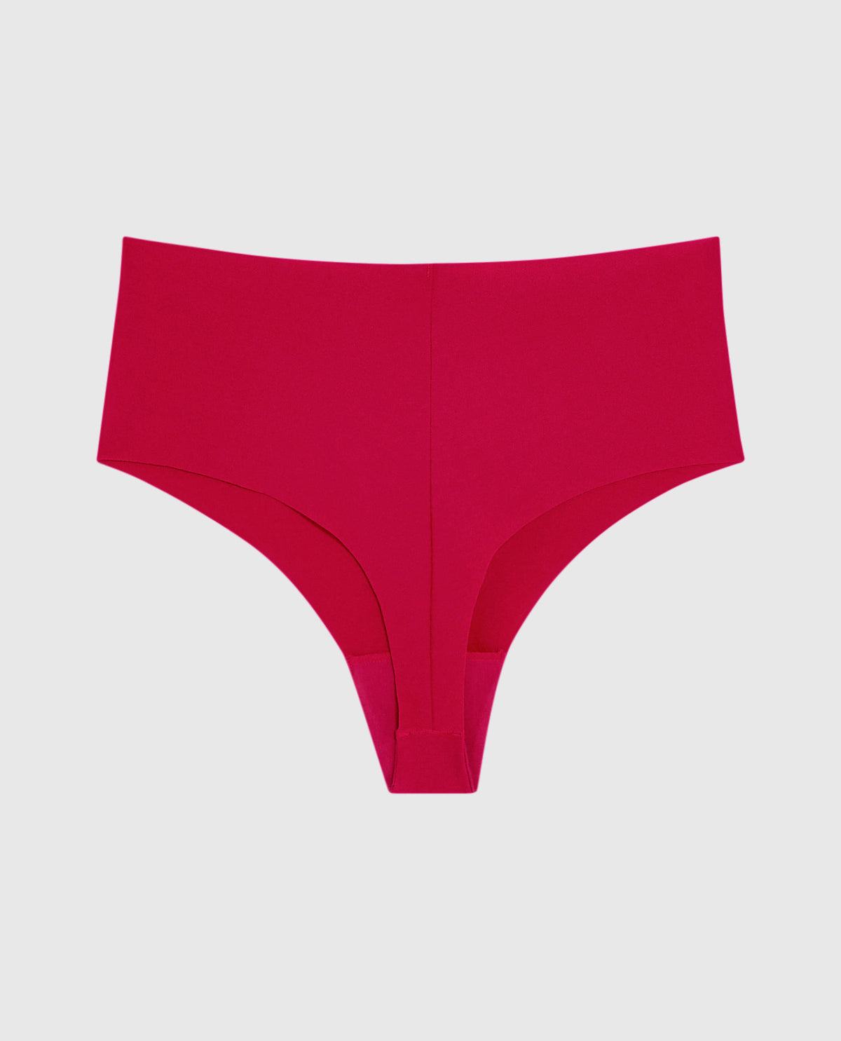 No Show Invisible High Waist Thong Panty