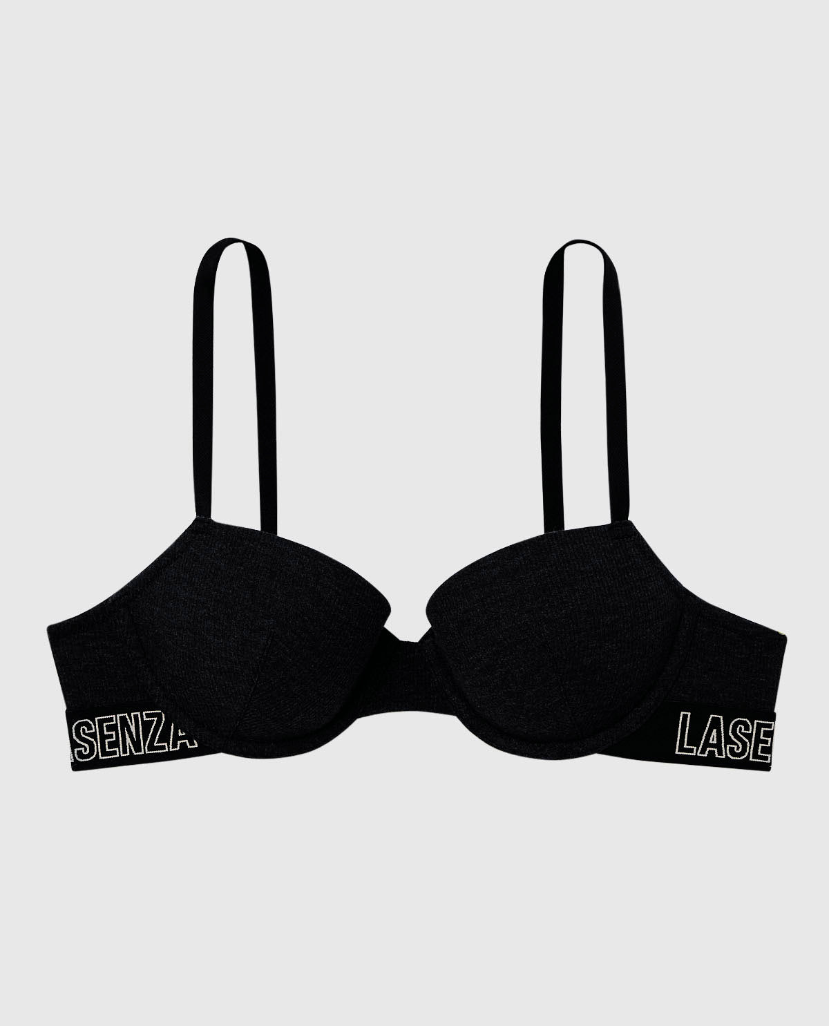 Soutien-gorge demi-buste en doux coton légèrement doublé