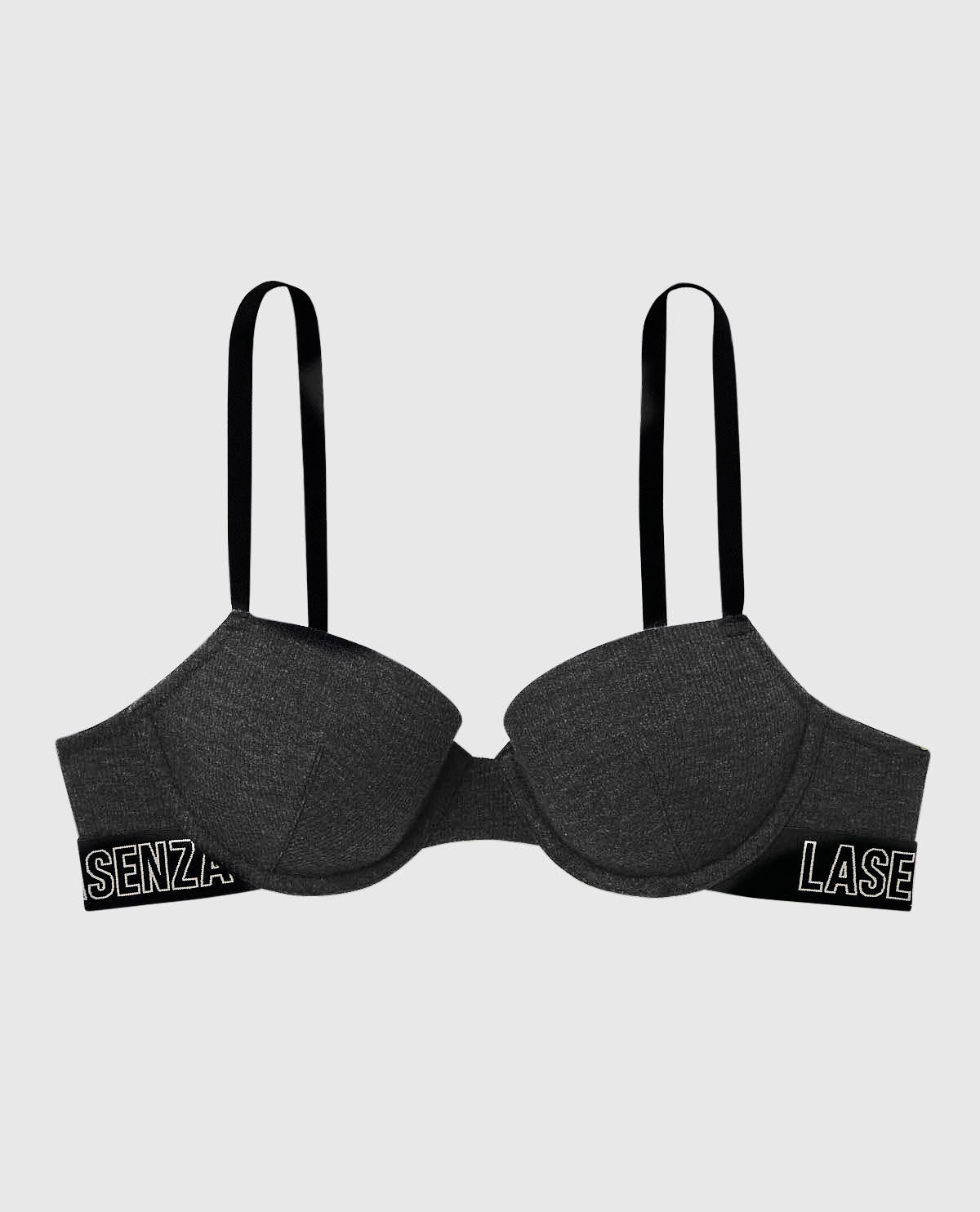 Soutien-gorge demi-buste en doux coton légèrement doublé