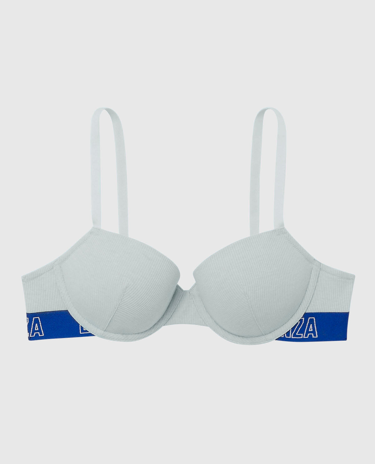 Soutien-gorge demi-buste en doux coton légèrement doublé