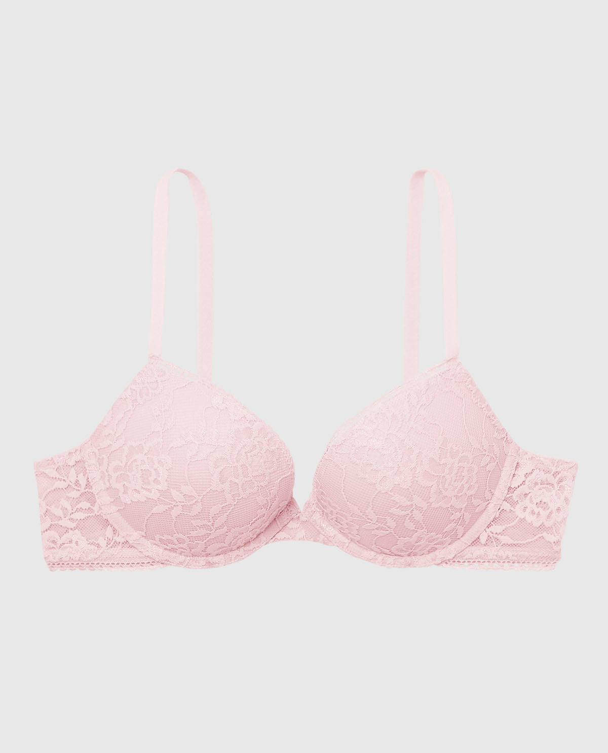 Push Up Bra with Allover Lace