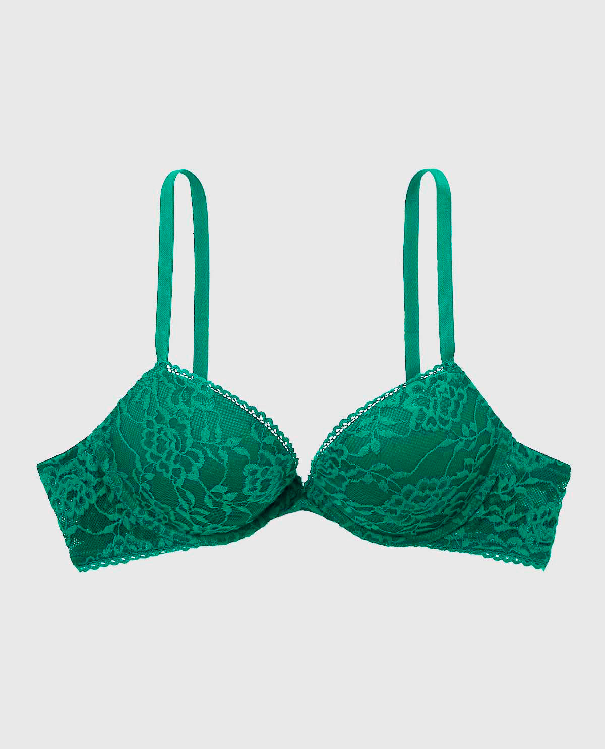 Push Up Bra with Allover Lace